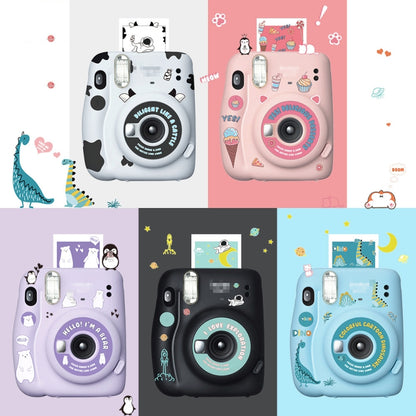 5 PCS 5 in 1 DIY Cute Cartoon Camera Stickers Set for Fujifilm Instax mini 11(Dessert Animal Series) by buy2fix