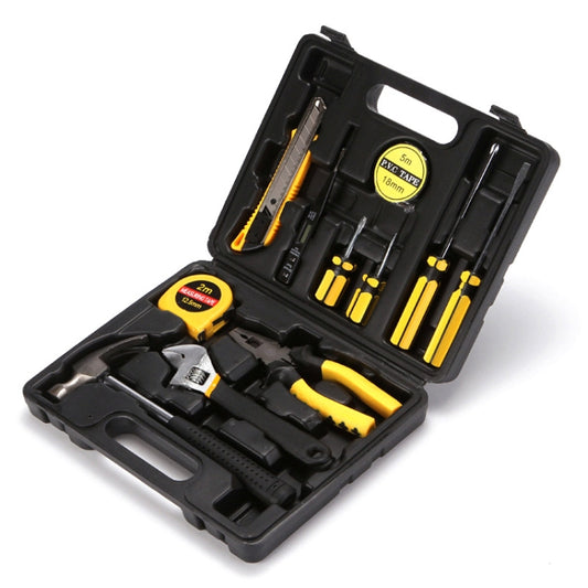 12 In 1 Car Home Dual-Use Hardware Combination Tool Set, Style: Hardcover 8012-1 - Hand Tool Sets by buy2fix | Online Shopping UK | buy2fix