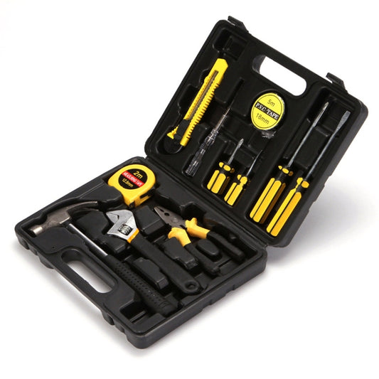 12 In 1 Car Home Dual-Use Hardware Combination Tool Set, Style: Paperback 8012G-1 - Hand Tool Sets by buy2fix | Online Shopping UK | buy2fix