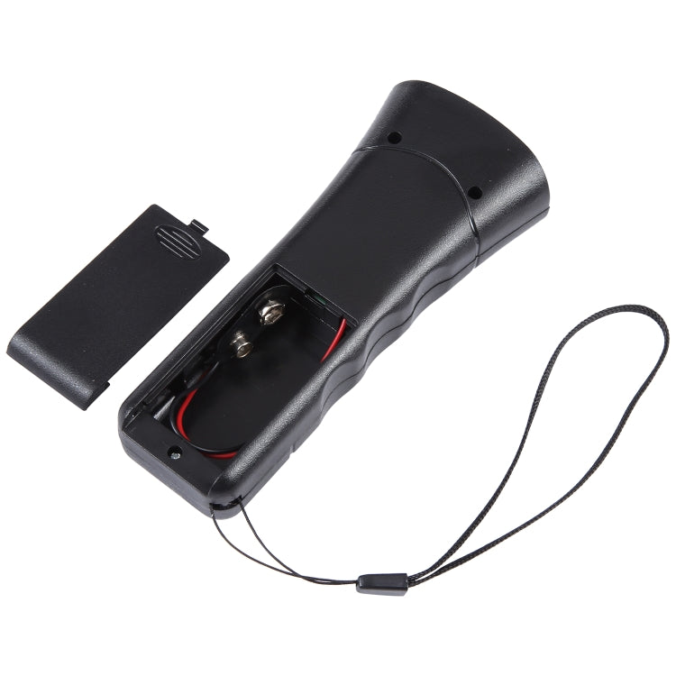LED Flashlight Ultrasonic Dog Repeller Portable Dog Trainer, Colour: Double black(Colorful Package) - Training Aids by buy2fix | Online Shopping UK | buy2fix