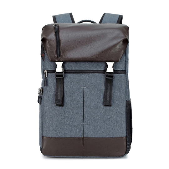 C3081 Sac à dos pour appareil photo numérique à bandoulière pour ordinateur portable Sac à dos pour photographie de grande capacité (gris foncé)