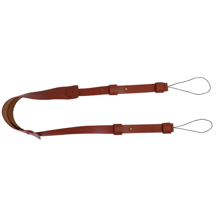 Cowhide Leather Camera Shoulder Hanging Neck Winding Strap by buy2fix