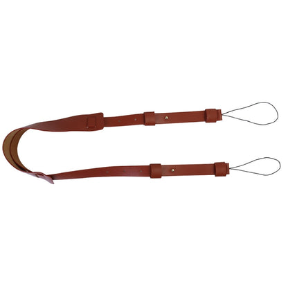 Cowhide Leather Camera Shoulder Hanging Neck Winding Strap by buy2fix