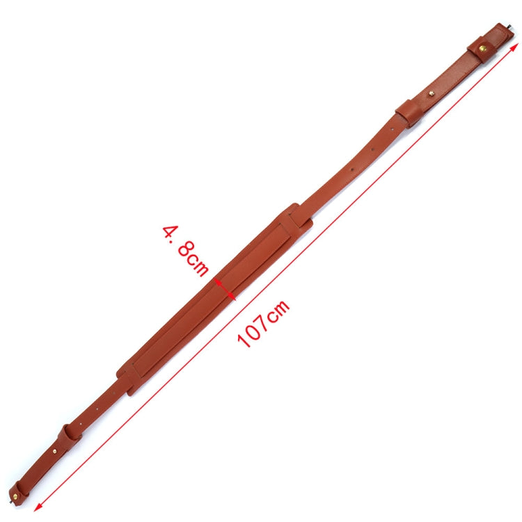 Cowhide Leather Camera Shoulder Hanging Neck Winding Strap by buy2fix