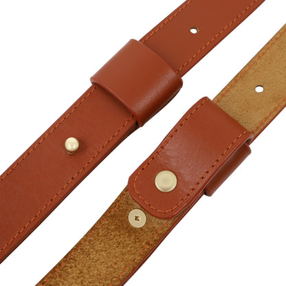 Cowhide Leather Camera Shoulder Hanging Neck Winding Strap by buy2fix