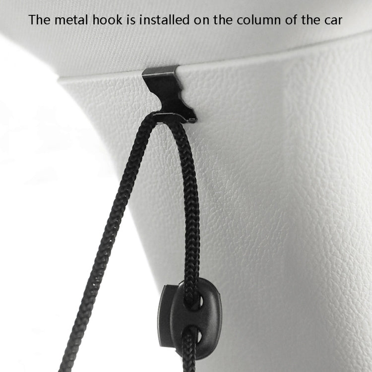 2 PCS 69 x 82cm Automobile Front And Rear Partition Curtain Business Car Air Conditioning Privacy Curtain(black) by buy2fix