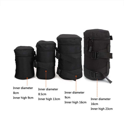 5603 Wear-Resistant Waterproof And Shockproof SLR Camera Lens Bag, Size: XL(Black) - Lens Bag by buy2fix | Online Shopping UK | buy2fix