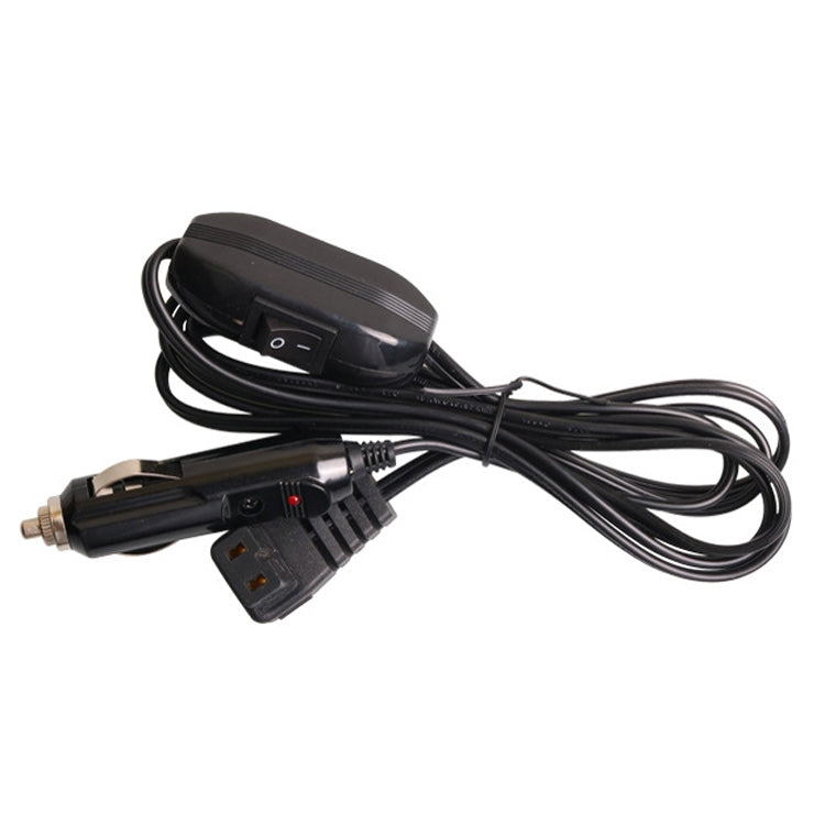 Car Compressor Refrigerator Line 12/24V Semiconductor Refrigerator Power Cord Cigarette Lighter Line, Specification: With Switch 1m - Bluetooth Car Kits by buy2fix | Online Shopping UK | buy2fix