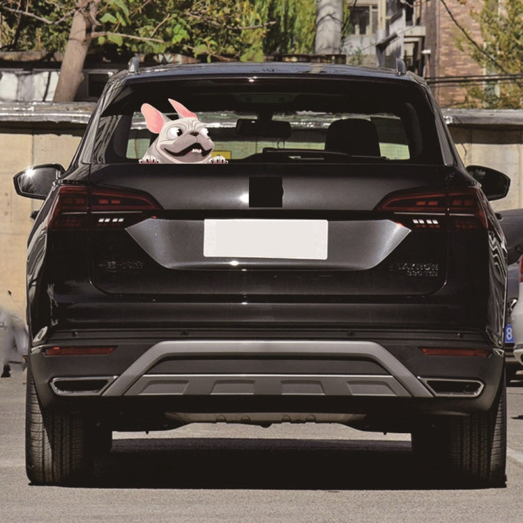 3 PCS D-840 Three-Dimensional Personalized Graphic Car Sticker Puppy Cartoon Colorful Vinyl Decals For Car Windows(A) by buy2fix