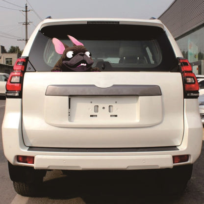 3 PCS D-840 Three-Dimensional Personalized Graphic Car Sticker Puppy Cartoon Colorful Vinyl Decals For Car Windows(B) by buy2fix