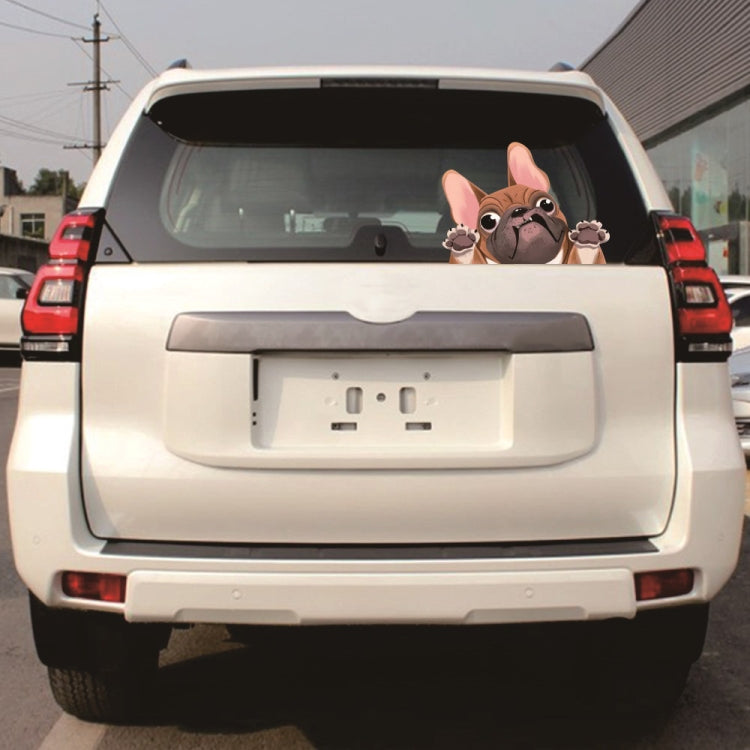 3 PCS D-840 Three-Dimensional Personalized Graphic Car Sticker Puppy Cartoon Colorful Vinyl Decals For Car Windows(C) by buy2fix