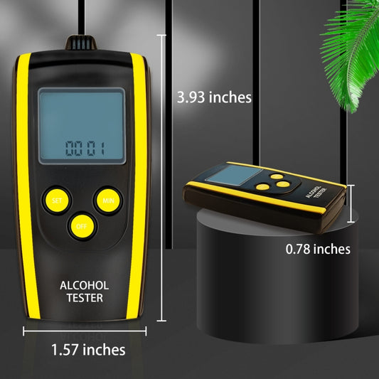 HT-611 Alcohol Tester High Resolution Audio Breathing Alcohol Tester - Breath Alcohol Tester by buy2fix | Online Shopping UK | buy2fix