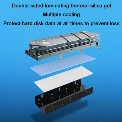 JEYI ColdFish M.2 Bearingless Hard Drive Cooler For NVME/Ngff by JEYI
