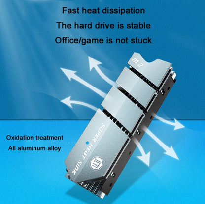 JEYI ColdFish M.2 Bearingless Hard Drive Cooler For NVME/Ngff by JEYI