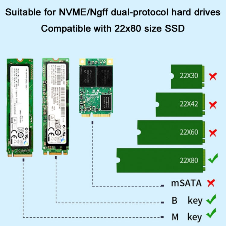 JEYI ColdFish M.2 Bearingless Hard Drive Cooler For NVME/Ngff by JEYI