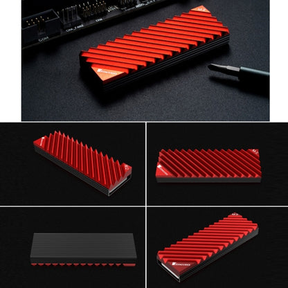 Jonsbo M.2-3 Solid State Radiator For NVME/SSD(Red) by Jonsbo