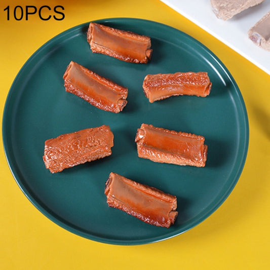 10 PCS Simulation Ribs Model Food Model Shoot Props(Caramel Color) - Food Props by buy2fix | Online Shopping UK | buy2fix