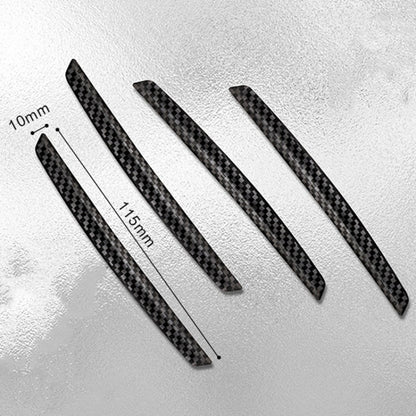 3 Sets DM-047 Rearview Mirror Carbon Fiber Anti-Scratch Door Anti-Collision Strip - Anti Collision Sticker by buy2fix | Online Shopping UK | buy2fix