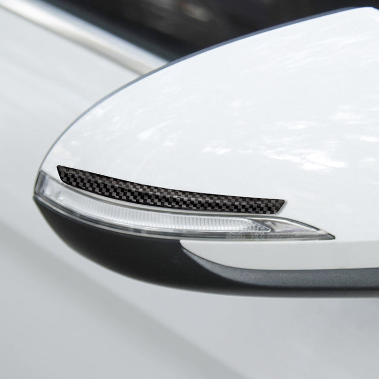 3 Sets DM-047 Rearview Mirror Carbon Fiber Anti-Scratch Door Anti-Collision Strip - Anti Collision Sticker by buy2fix | Online Shopping UK | buy2fix