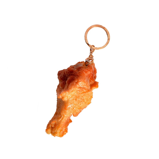 3 PCS Chicken Leg Keychain Simulation Food Model Toy Shooting Props - Food Props by buy2fix | Online Shopping UK | buy2fix