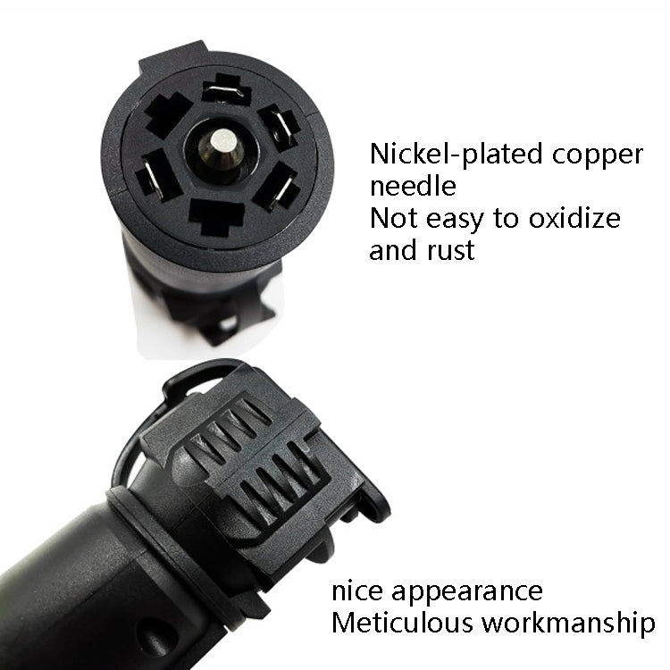 VP190U Route Trailer 7P Turn 4P 5P Plugs Double Row Plug US Plug - Terminal connectors by buy2fix | Online Shopping UK | buy2fix