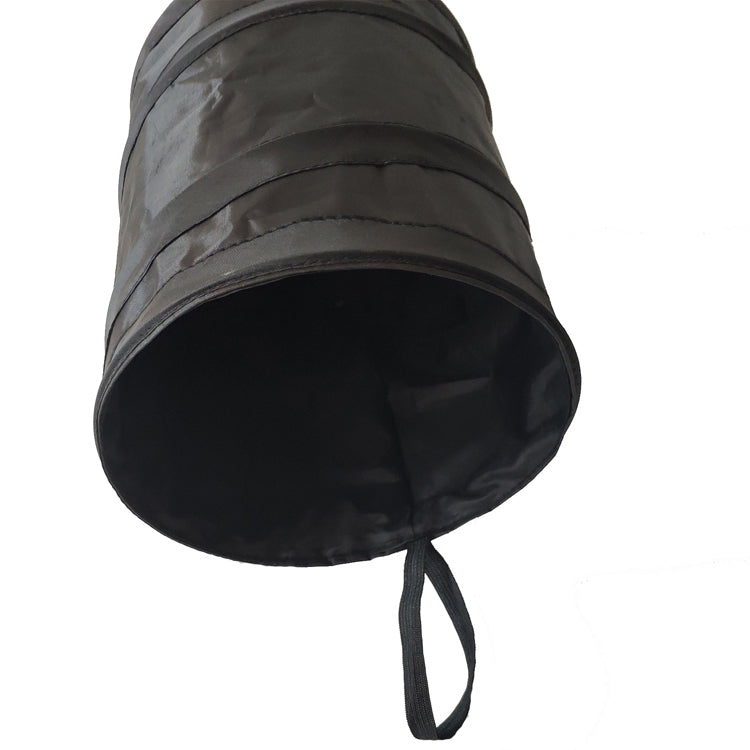 2 PCS Car Storage Bin Folding Car Trash Bin(Black No Print) by buy2fix