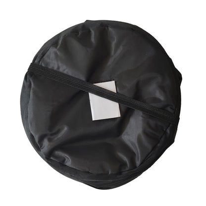 2 PCS Car Storage Bin Folding Car Trash Bin(Black No Print) by buy2fix