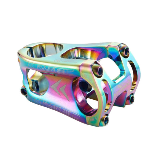 KRSEC CNC Ultra Light Short-Handed Mountain Bike Aluminum Alloy 50mm Riser, Colour: Electroplating Color - Bicycle Grips by buy2fix | Online Shopping UK | buy2fix