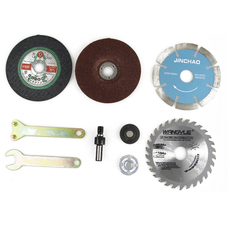 9 in 1 Hand Electric Drill Variable Angle Grinding Cutting Polishing Grinding Converter - Abrasive Tools & Accessories by buy2fix | Online Shopping UK | buy2fix