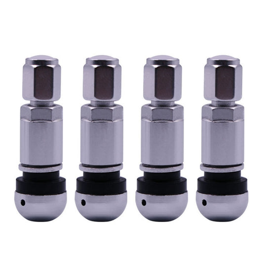 10 Sets Car Tire Air Nozzle Aluminum Alloy Vacuum Tire Hub Car Tire Valve Core Explosion-Proof Universal Type(Bright Color) - Tire Valve Caps by buy2fix | Online Shopping UK | buy2fix
