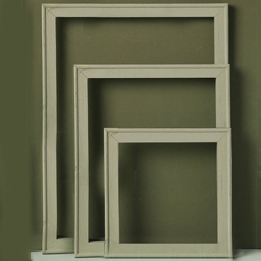3 in 1 Different Sizes Morandi Color Wooden Photo Frame Series Color Spray Paint Photo Props Photography Background Ornaments(Normal Green) - Wooden Props by buy2fix | Online Shopping UK | buy2fix