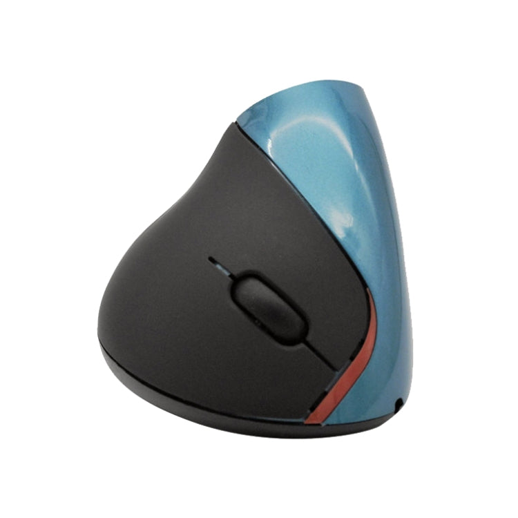 HH-111 5 Keys Wireless Vertical Charging Mouse Ergonomics Wrist Protective Mouse(Blue) by buy2fix