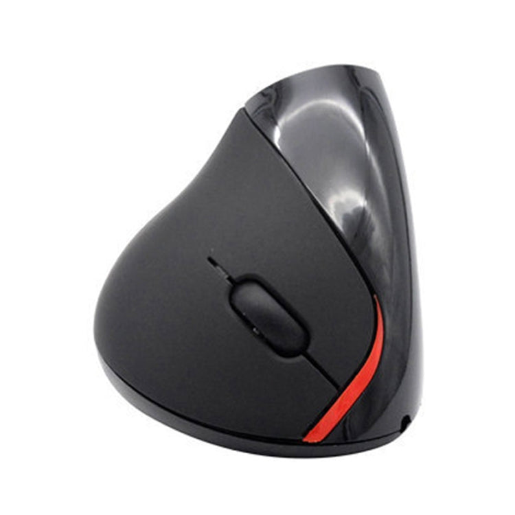 HH-111 5 Keys Wireless Vertical Charging Mouse Ergonomics Wrist Protective Mouse(Black) by buy2fix