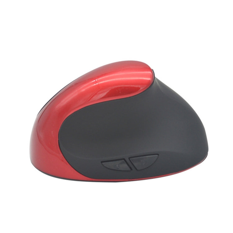 JSY-03 6 Keys Wireless Vertical Charging Mouse Ergonomic Vertical Optical Mouse(Red) by buy2fix