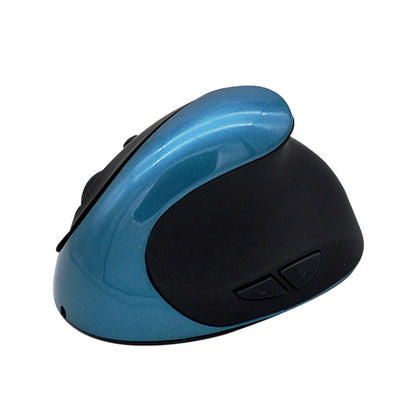 JSY-03 6 Keys Wireless Vertical Charging Mouse Ergonomic Vertical Optical Mouse(Blue) by buy2fix