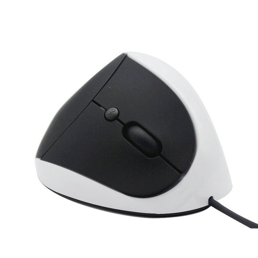 JSY-05 6 Keys Wired Vertical Mouse Ergonomics Brace Optical Mouse(White) by buy2fix