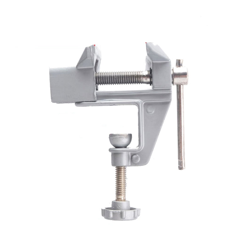 5893 Portable Mini Aluminum Alloy Table Pliers Bench Vise Manual DIY Tool, Random Style - Clamps by buy2fix | Online Shopping UK | buy2fix
