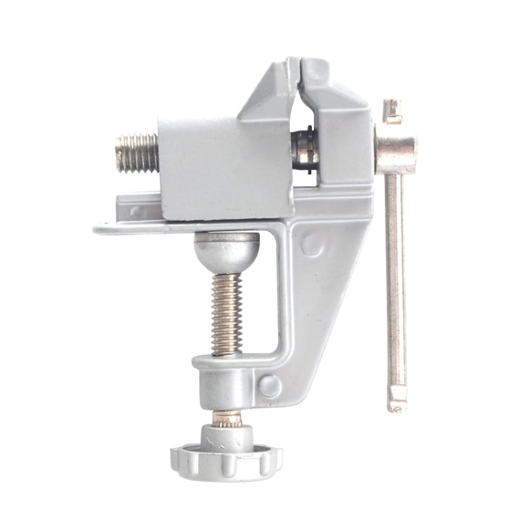 5893 Portable Mini Aluminum Alloy Table Pliers Bench Vise Manual DIY Tool, Random Style - Clamps by buy2fix | Online Shopping UK | buy2fix