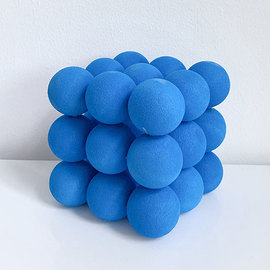 Blue Ball Magic Square Studio Background Ornament Photo Props - Other Props by buy2fix | Online Shopping UK | buy2fix