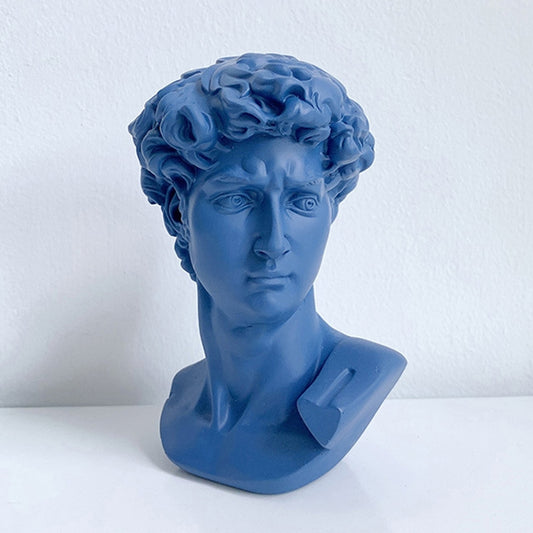 Blue Plaster Studio Background Ornament Photo Props - Stone Props by buy2fix | Online Shopping UK | buy2fix