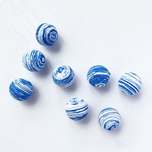8pcs/ Set Blue White Ball Studio Background Ornament Photo Props - Other Props by buy2fix | Online Shopping UK | buy2fix