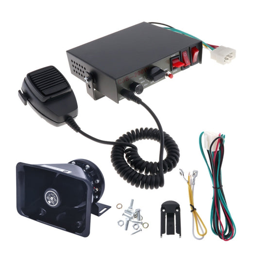 200W 12/24V Car Alert Host With Shoutlers 9 Sound Car Alarm Speaker - Security Alarm System by buy2fix | Online Shopping UK | buy2fix