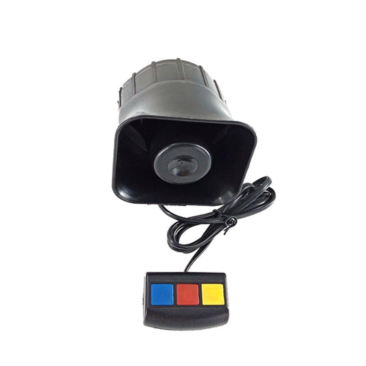 Three Voice Square Alarm Speaker 12V 30W Car Motorcycle Speaker - Security Alarm System by buy2fix | Online Shopping UK | buy2fix