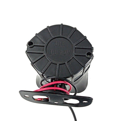Three Voice Square Alarm Speaker 12V 30W Car Motorcycle Speaker - Security Alarm System by buy2fix | Online Shopping UK | buy2fix