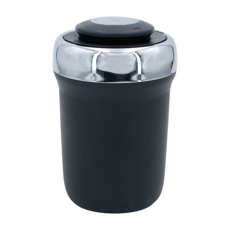 N17D Car Ashtray Arc Spot Tobacco With Lamp and Cover Car Ashtray(Silver) by buy2fix