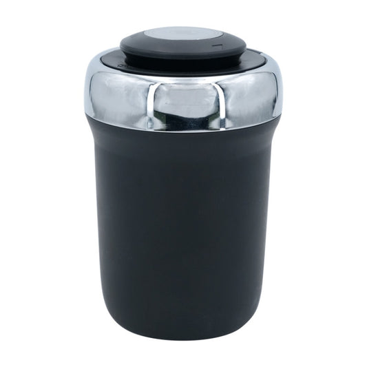 N17D Car Ashtray Arc Spot Tobacco With Lamp and Cover Car Ashtray(Silver) by buy2fix