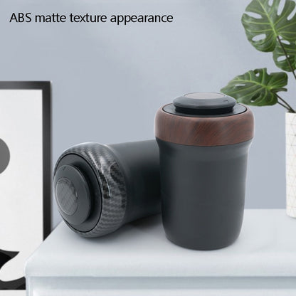 N17D Car Ashtray Arc Spot Tobacco With Lamp and Cover Car Ashtray(Silver) by buy2fix