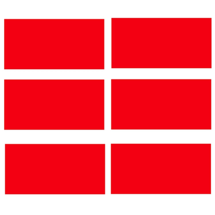 3 Sets Car Wheel Reflective Stickers 18-21 Inch General Decorative Sticker Line Sticker(Red) - Decorative Strip by buy2fix | Online Shopping UK | buy2fix