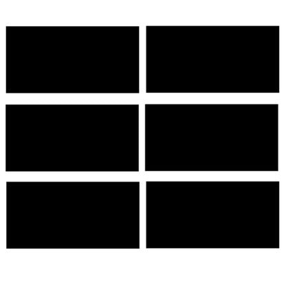 3 Sets Car Wheel Reflective Stickers 18-21 Inch General Decorative Sticker Line Sticker(Black) - Decorative Strip by buy2fix | Online Shopping UK | buy2fix