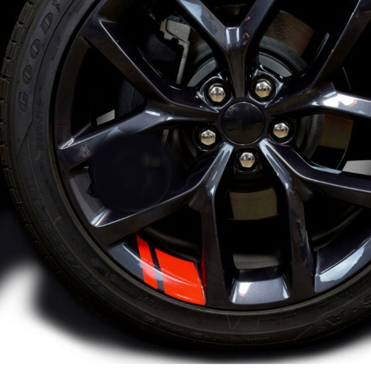3 Sets Car Wheel Reflective Stickers 18-21 Inch General Decorative Sticker Line Sticker(Blue) - Decorative Strip by buy2fix | Online Shopping UK | buy2fix